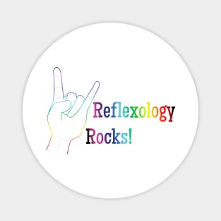 Reflexology rocks (colorful) Magnet